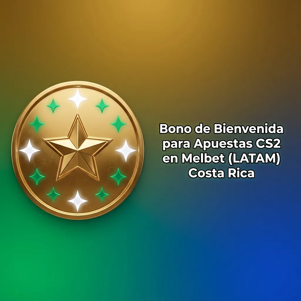 Melbet Costa Rica welcome bonus offer showing 100% match up to 53000 CRC for CS2 betting deposits