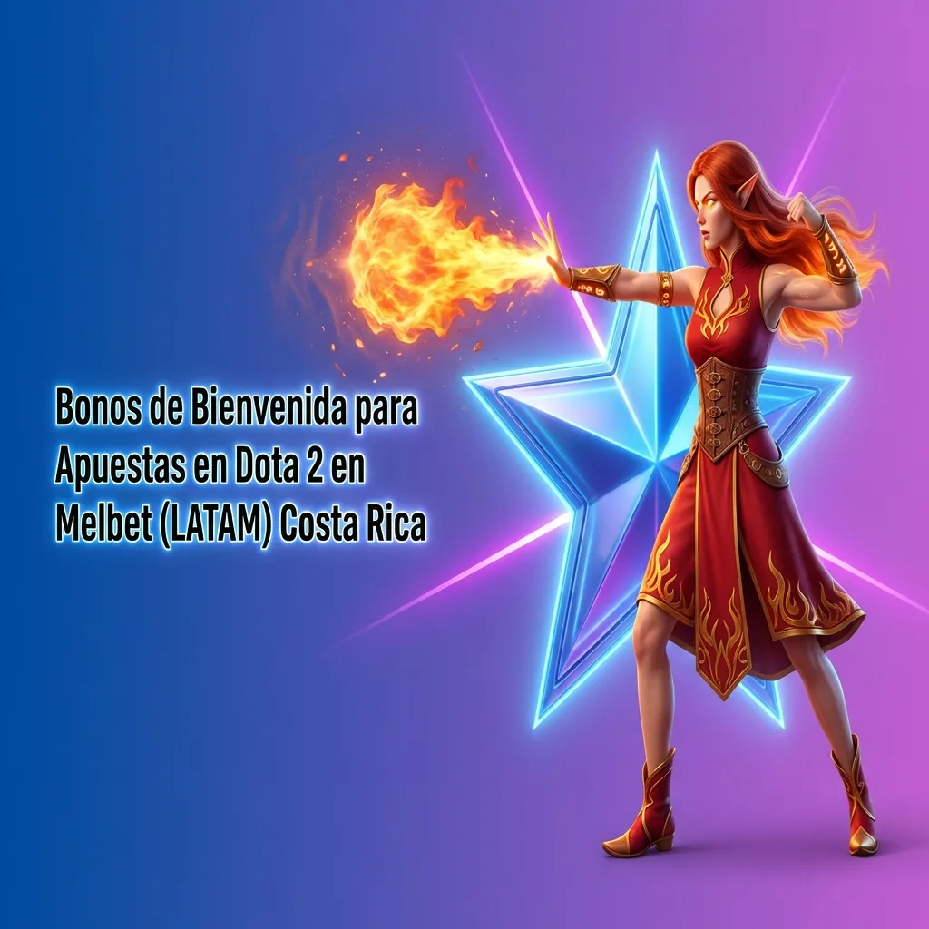 Bono de bienvenida 100% hasta 53000 CRC para apuestas en Dota 2 en Melbet Costa Rica con pasos de registro