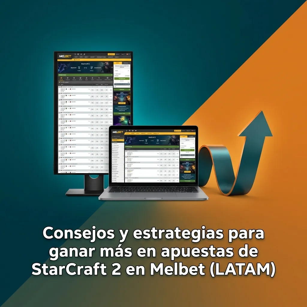 StarCraft 2 betting strategy guide showing bankroll management and game analysis tips for Melbet platform
