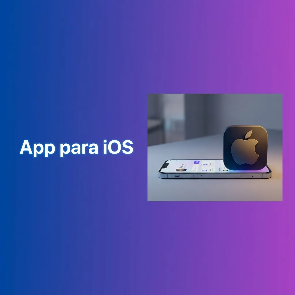 App para iOS disponible en iPhone e iPad, gratuita con interfaz optimizada para pantallas Retina