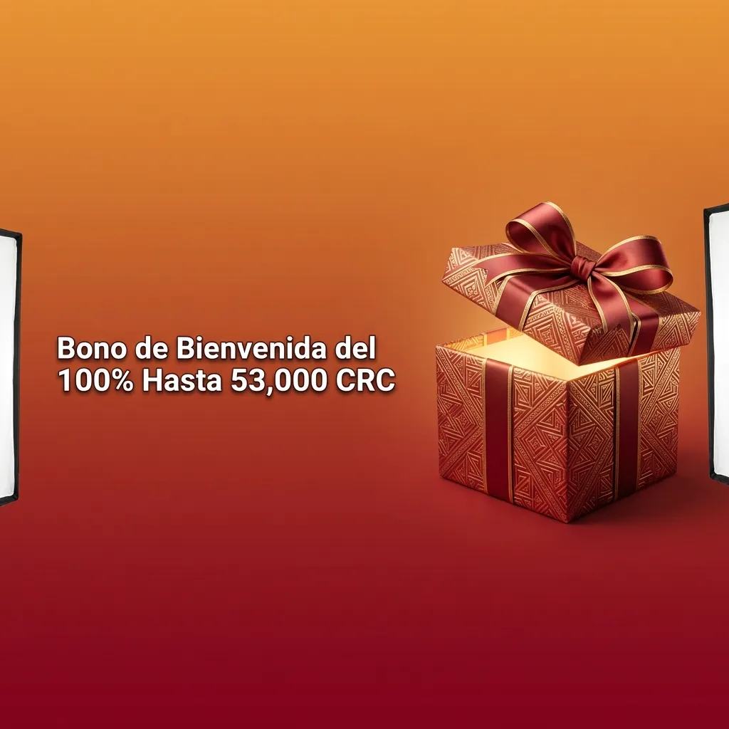 100% welcome bonus up to 53,000 CRC for new Costa Rican players doubling their first deposit at online casino