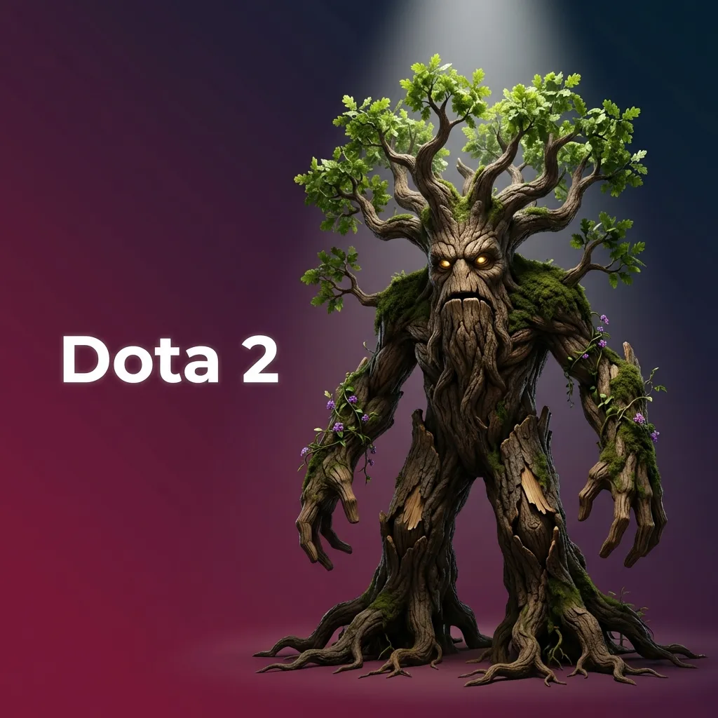 Epic Dota 2 battle scene showing five-player teams competing in strategic combat for esports tournament victory