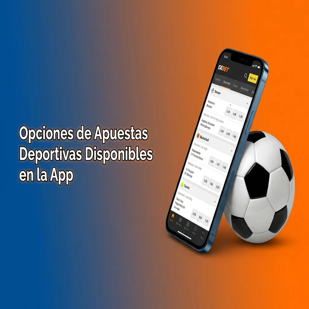 Pantalla de app Melbet mostrando opciones de apuestas deportivas: fútbol, baloncesto, tenis, esports y más deportes