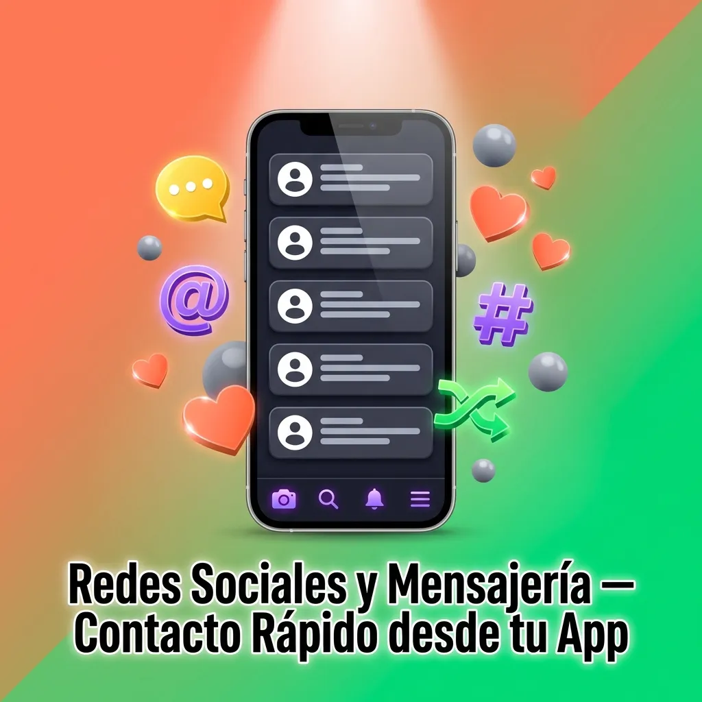Social media and messaging app icons for quick customer support contact on Melbet LATAM platform