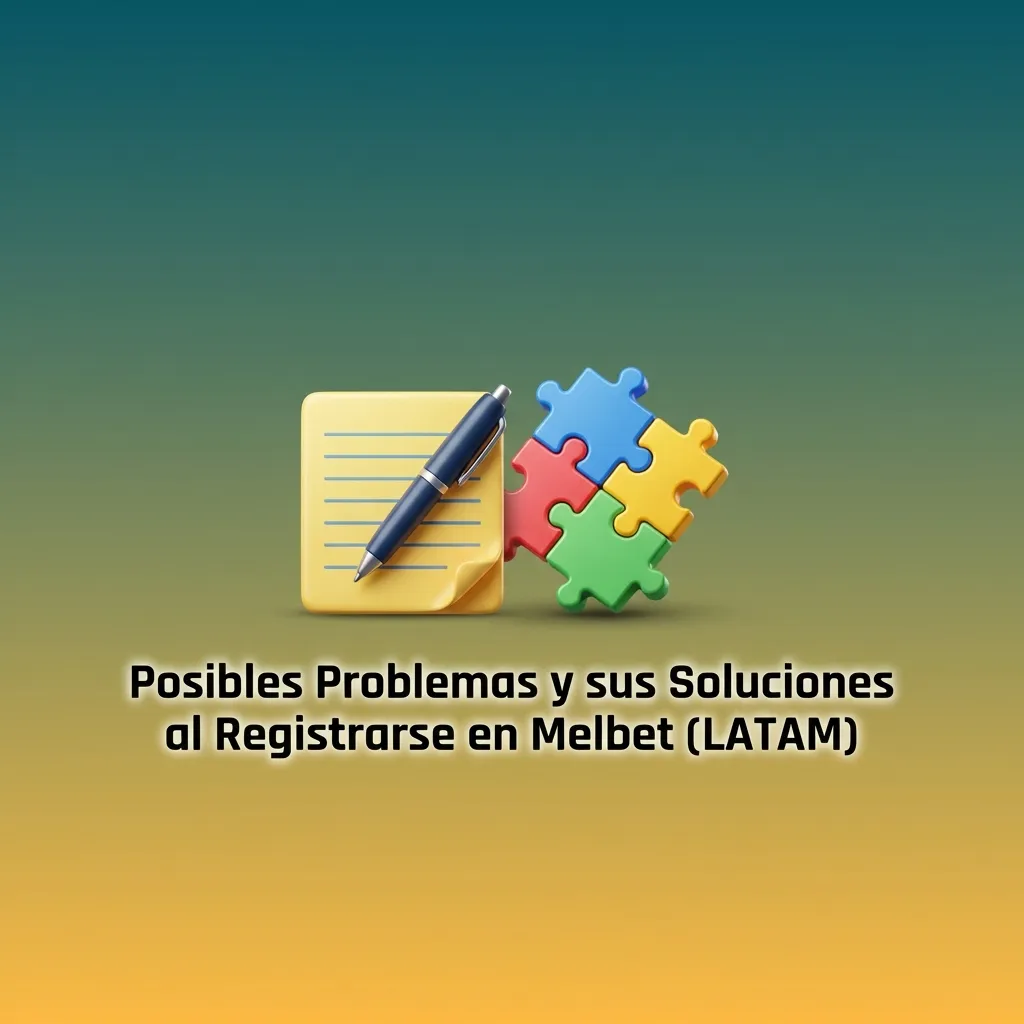 Troubleshooting table showing common Melbet registration problems for LATAM users with solutions for verification and account issues